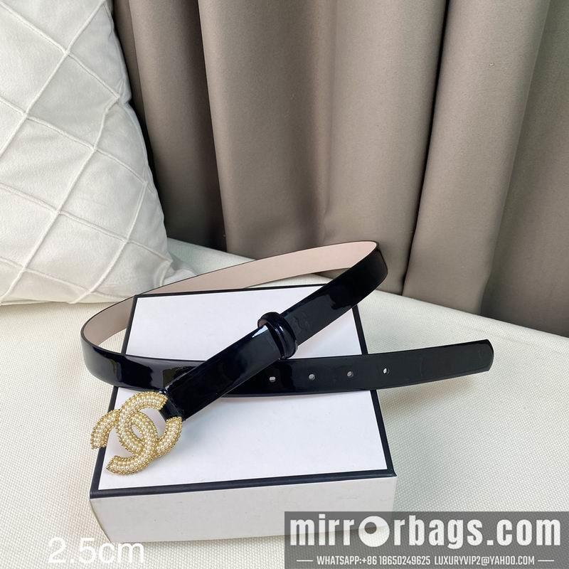 Chanel belt 25mmX90-110cm 7D06