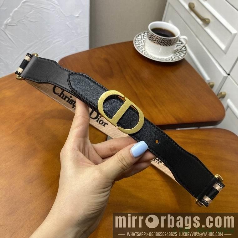 Dior belt 35mmX95-125cm 7D02