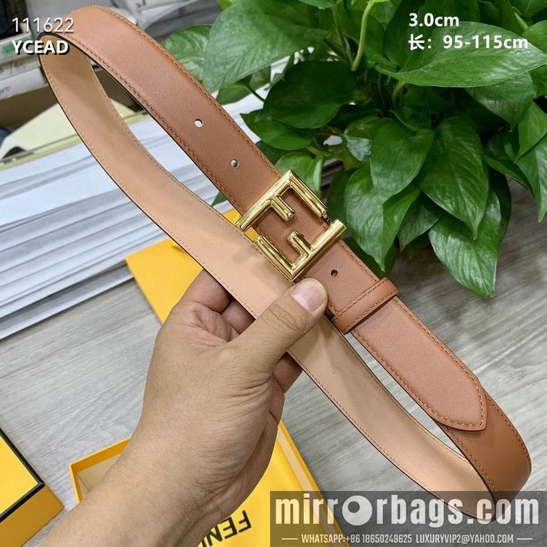 Fendi Belt 30mmX95-115cm 8L04