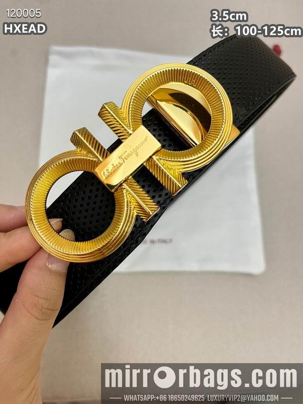 Ferragamo belt 35mmX100-125cm 8L072011