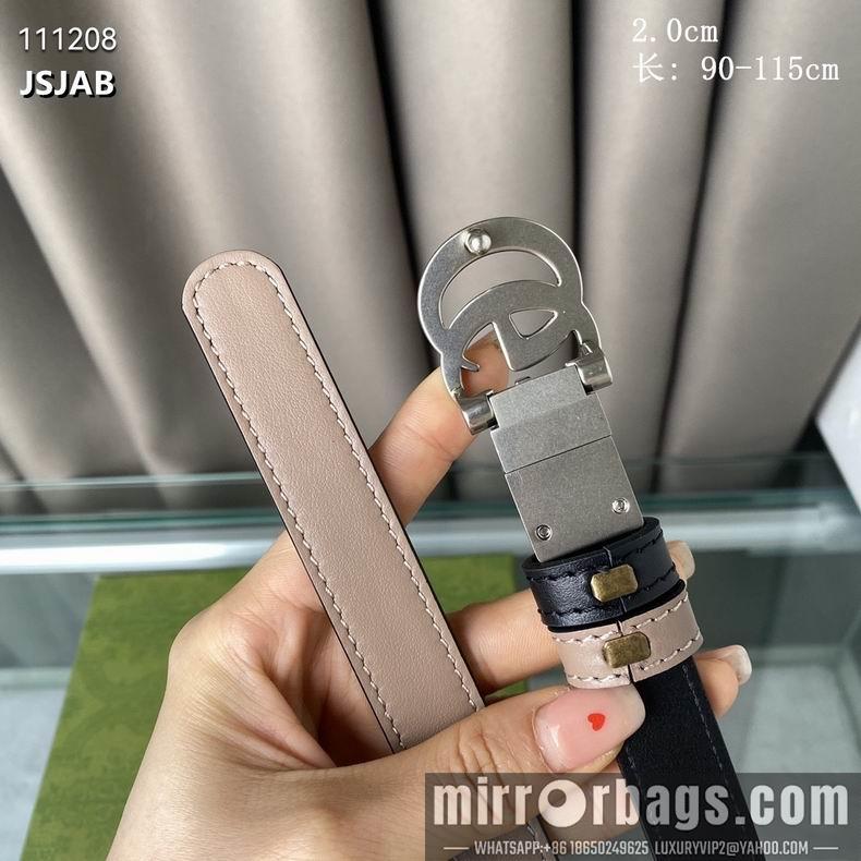 Gucci Belt 20mm 90-115cm 8L01