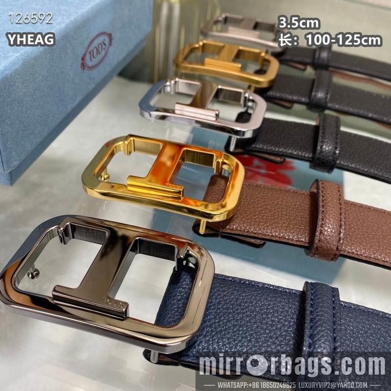 Tod's belt 35mmX100-125cm 8L03
