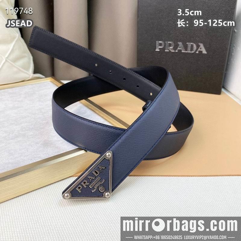 Prada belt 35mmX95-125CM 8L16