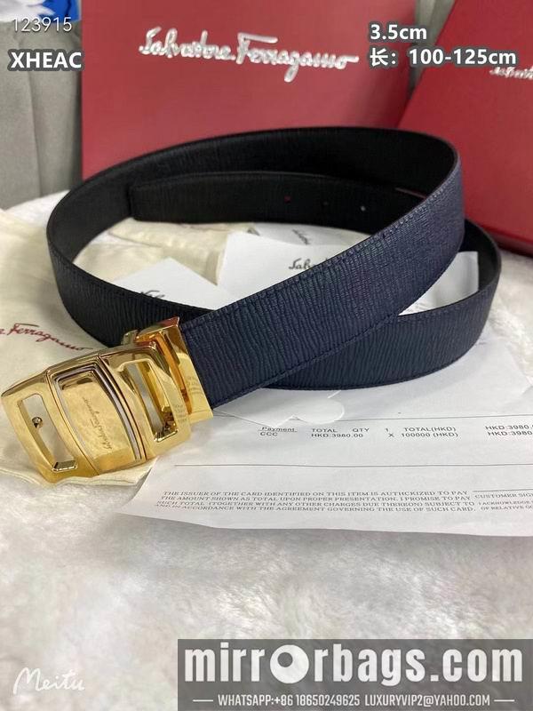 Ferragamo belt 35mmX100-125cm 8L52