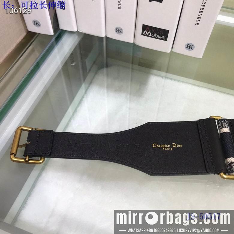 Dior Belt 70mm 95-125cm 8L02