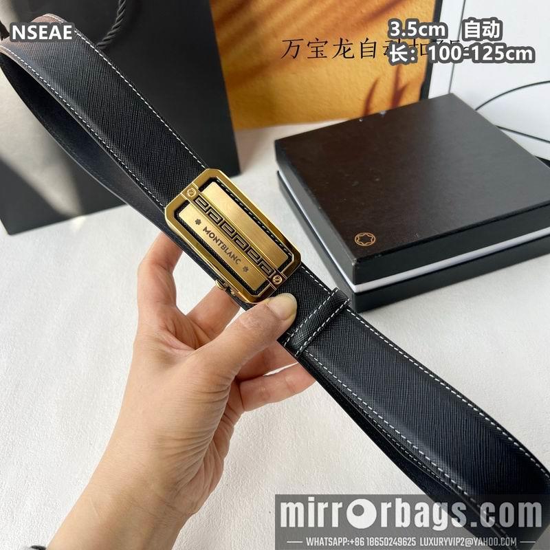 Montlanc belt 35mmX100-125cm 8L68