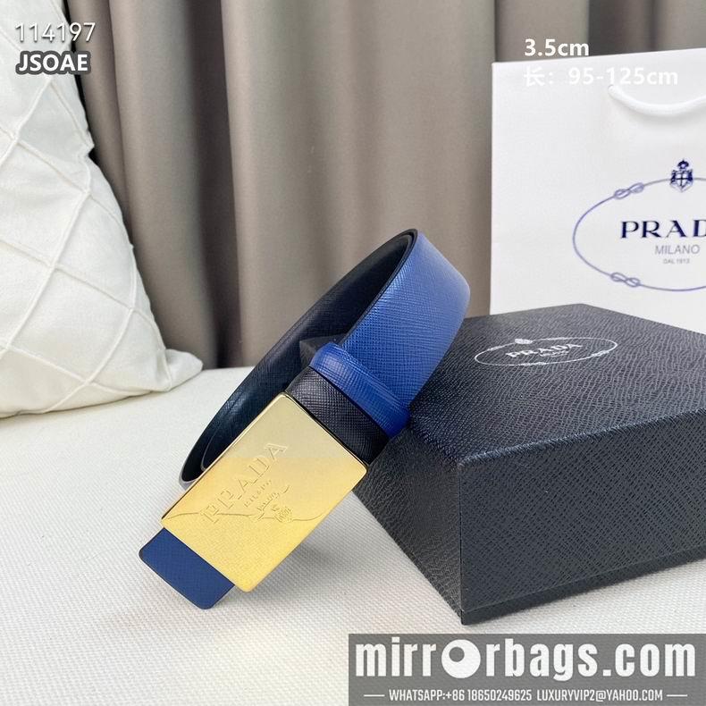Prada belt 35mmX95-125CM 8L22