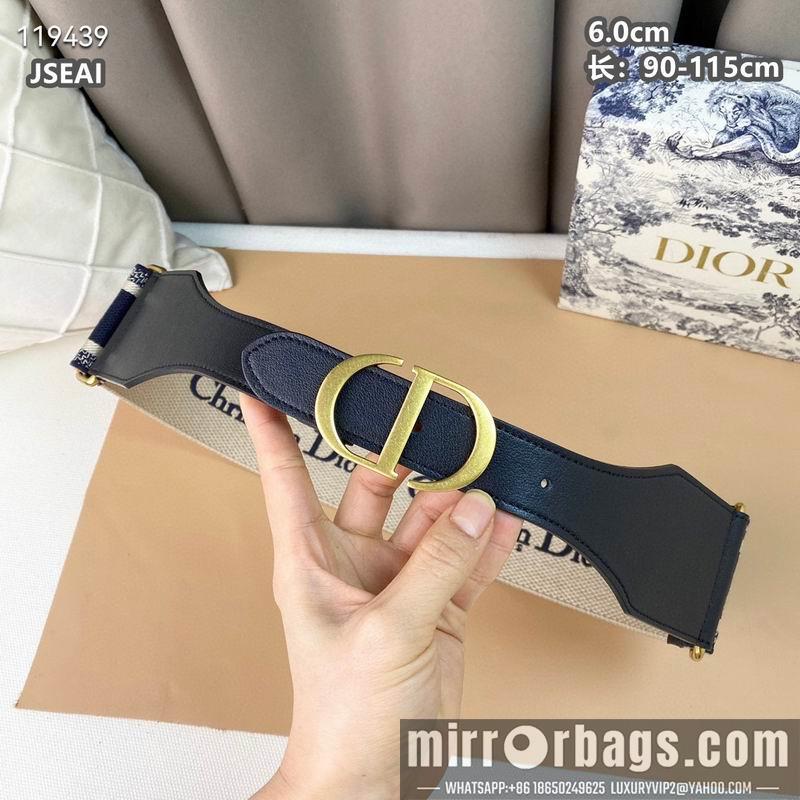 Dior belt 60mmX90-115cm 8L040801