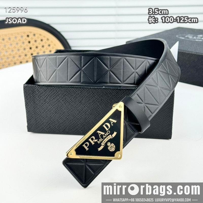 Prada belt 35mmX100-125cm 8L39