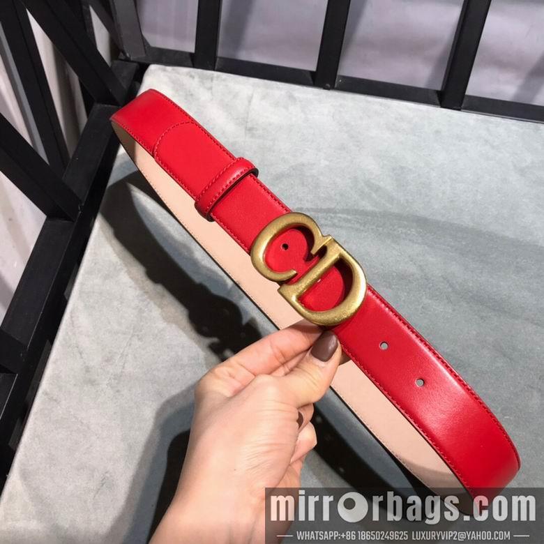 Dior Belt 34mmX95-125cm 7D28