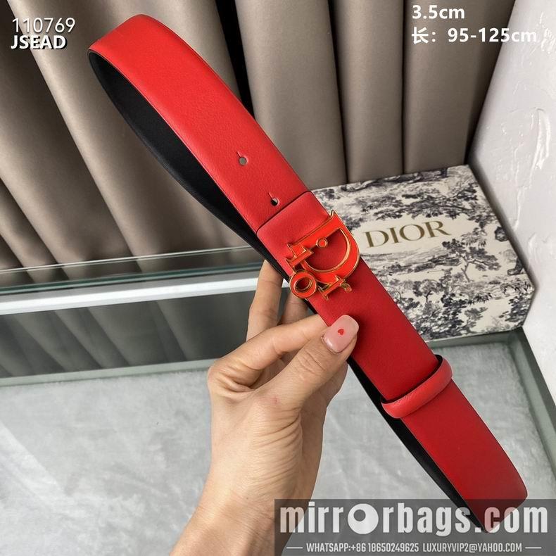 Dior Belt 35mm 95-125cm 8L06