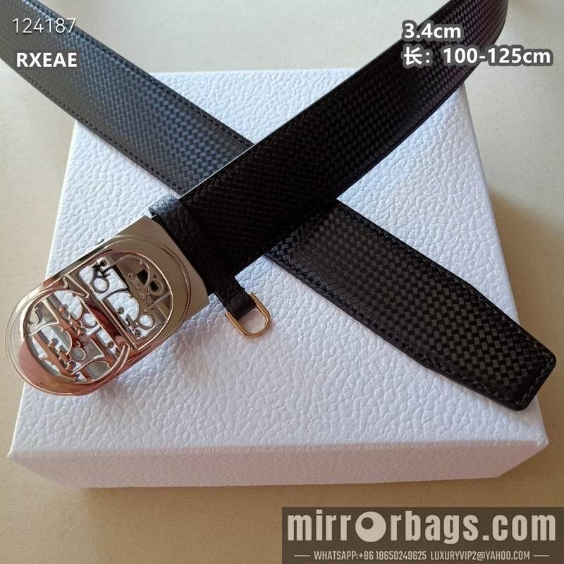 Dior belt 34mmX100-125cm 8L02