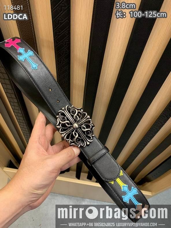 Chrome Hearts belt 38mmX100-125cm 8L23