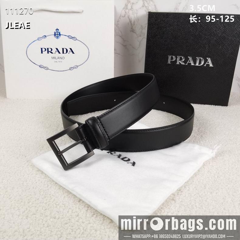 Prada belt 35mmX95-125CM 8L06