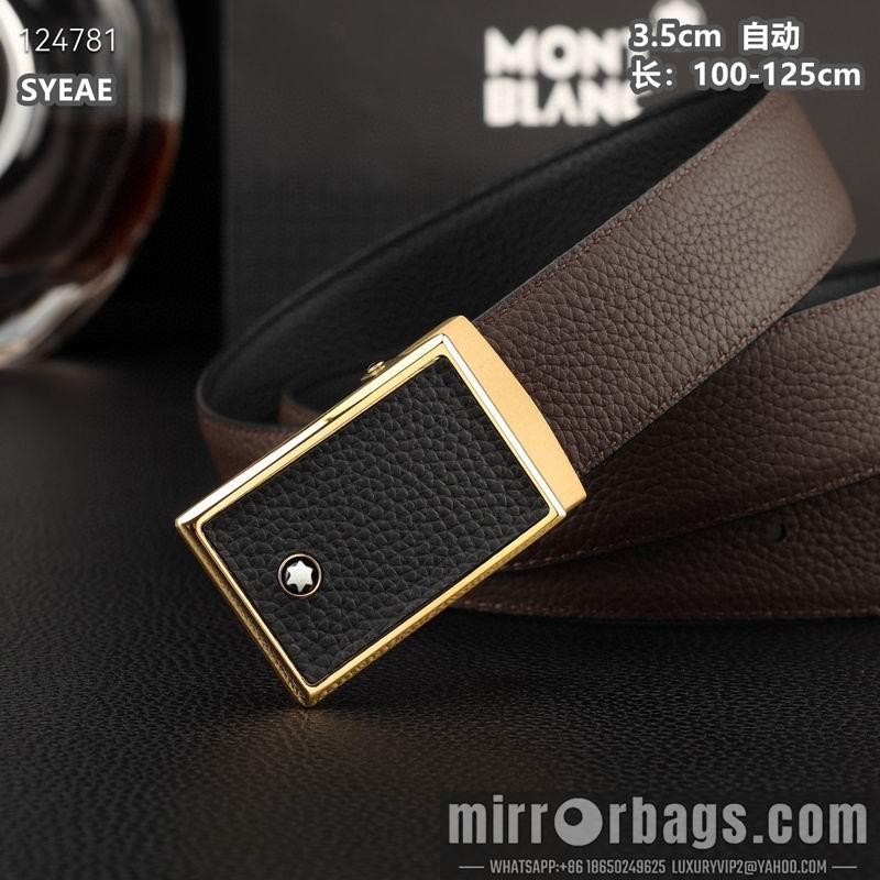Montlanc belt 35mmX100-125cm 8L33