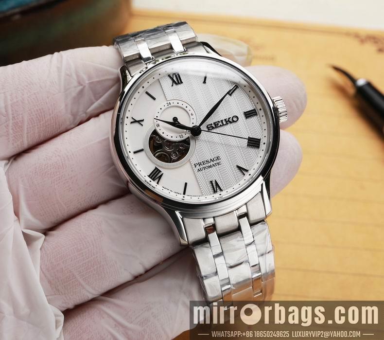 Seilko watch 40.6X11.6mm M09