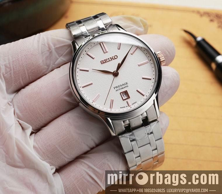 Seiko men 40.5mm M01