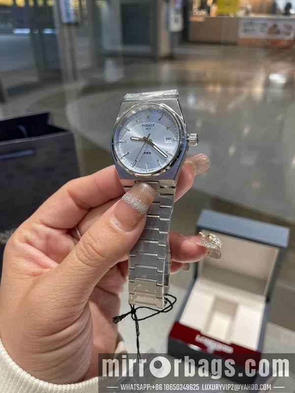 Tissot man 40mm woman 35mm 031724