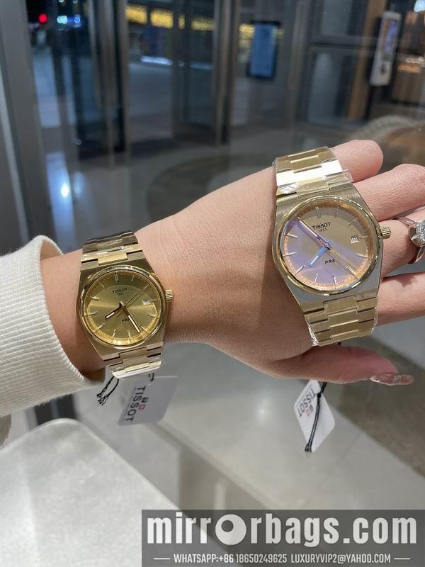 Tissot man 40mm woman 35mm 031724