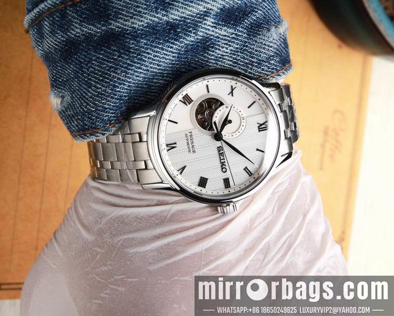 Seilko watch 40.6X11.6mm M09