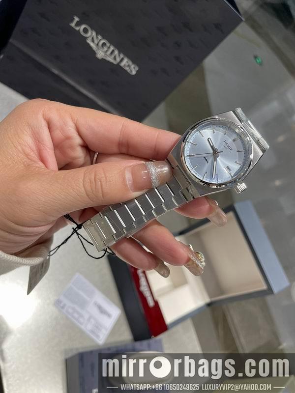 Tissot man 40mm woman 35mm 031724