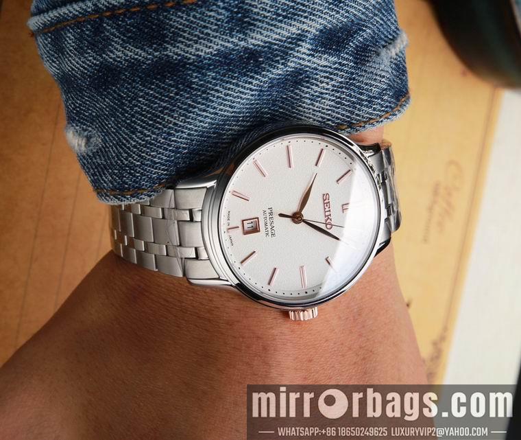 Seiko men 40.5mm M01
