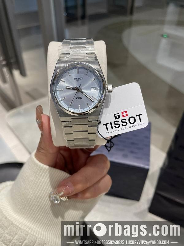 Tissot man 40mm woman 35mm 031724