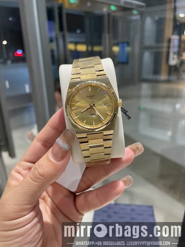 Tissot man 40mm woman 35mm 031724