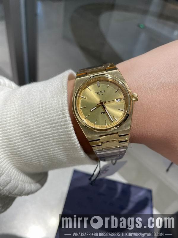 Tissot man 40mm woman 35mm 031724