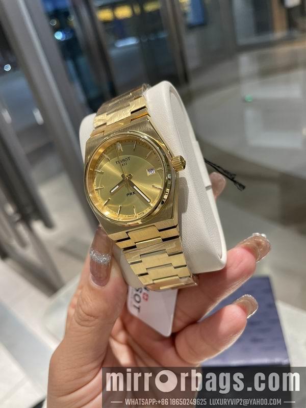 Tissot man 40mm woman 35mm 031724