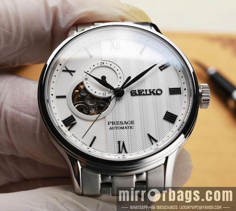 Seilko watch 40.6X11.6mm M09