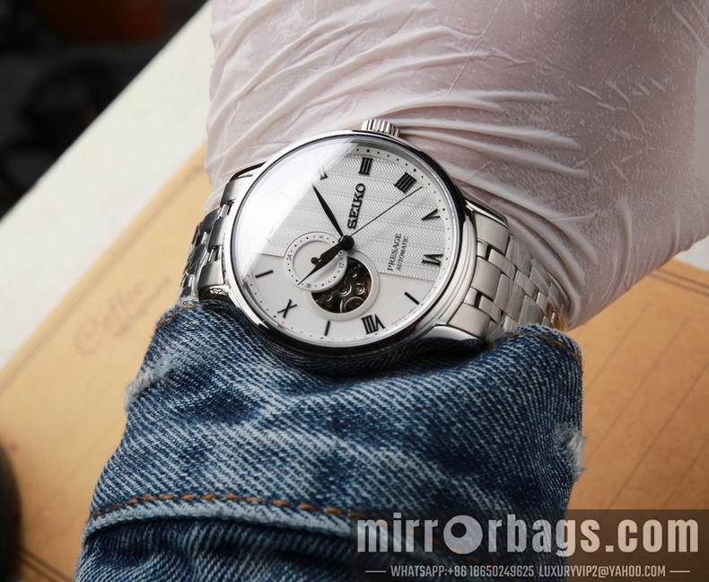 Seilko watch 40.6X11.6mm M09