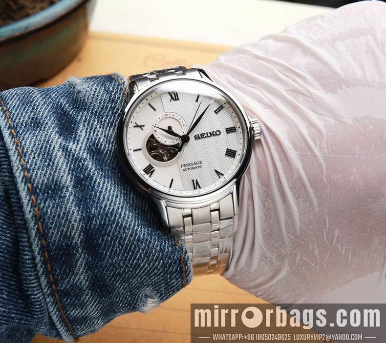 Seilko watch 40.6X11.6mm M09
