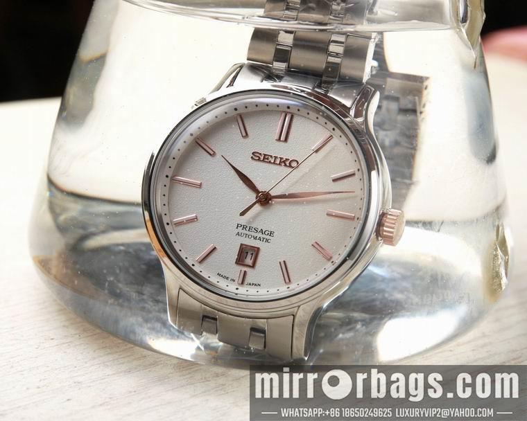 Seiko men 40.5mm M01