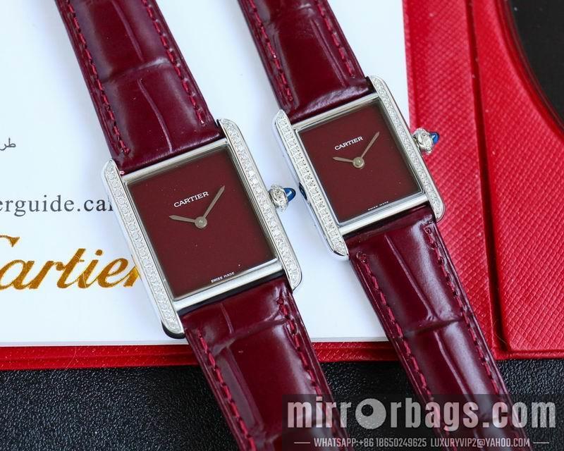 Cartier M33.7X25.5mm S29.5X22mm 123105