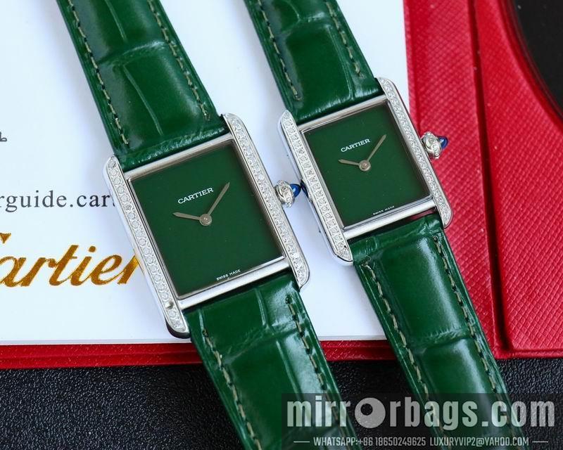 Cartier M33.7X25.5mm S29.5X22mm 123105