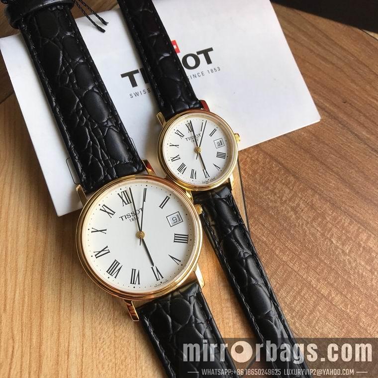 Tissot men 38mm women 28mm M02