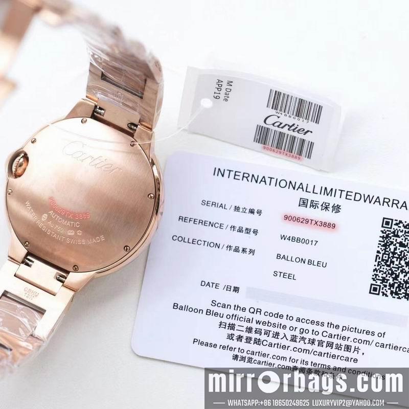 Cartier 36mm 42mm 050605