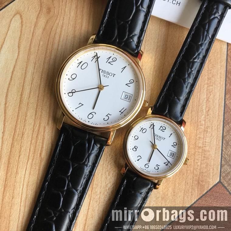 Tissot men 38mm women 28mm M03