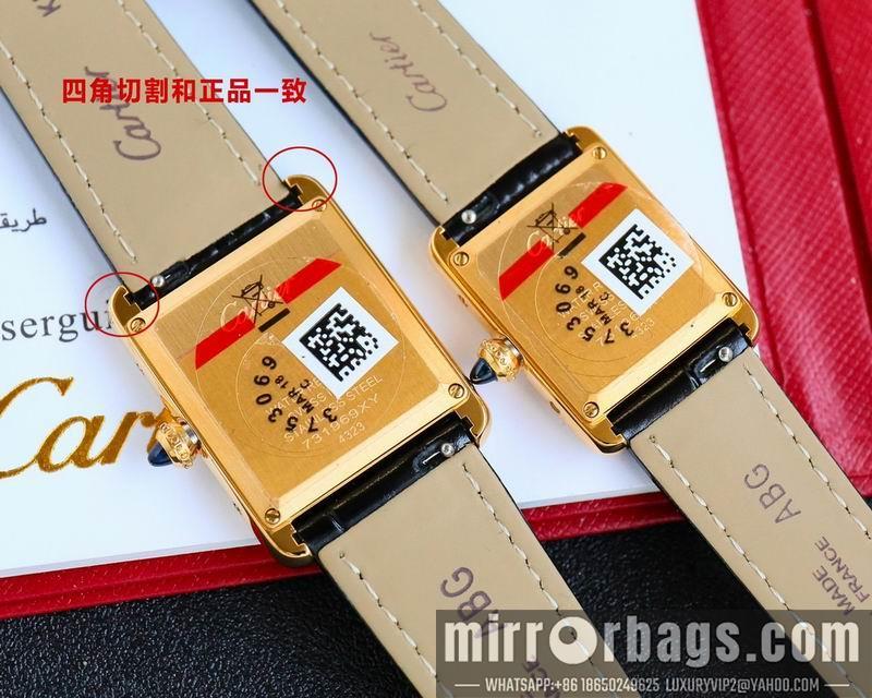 Cartier M33.7X25.5mm S29.5X22mm 123108