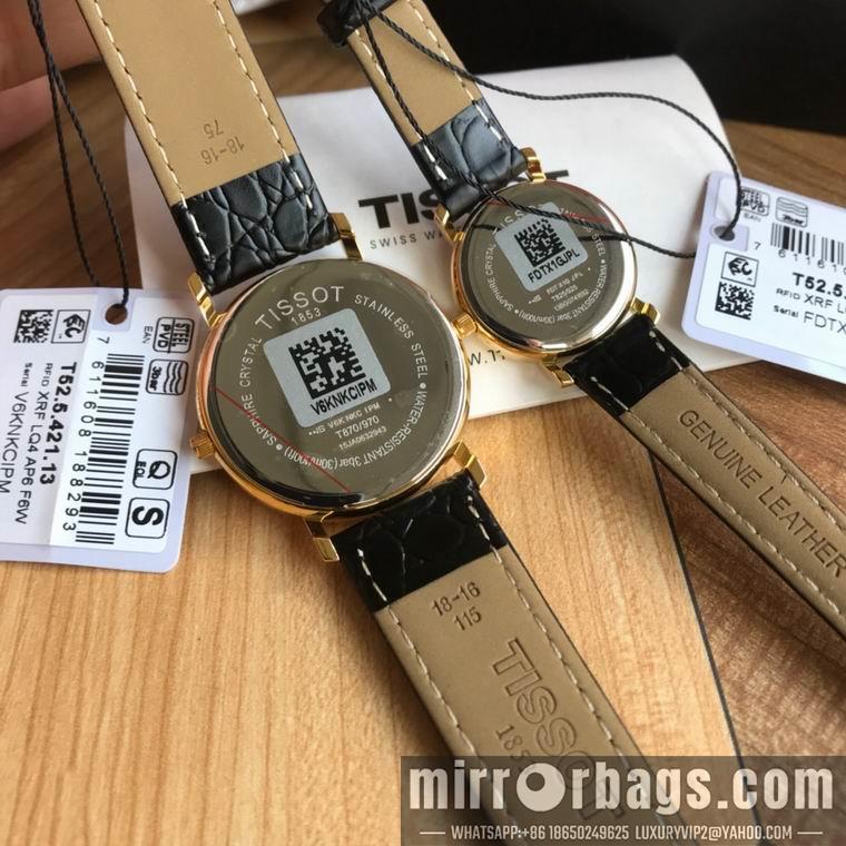 Tissot men 38mm women 28mm M02