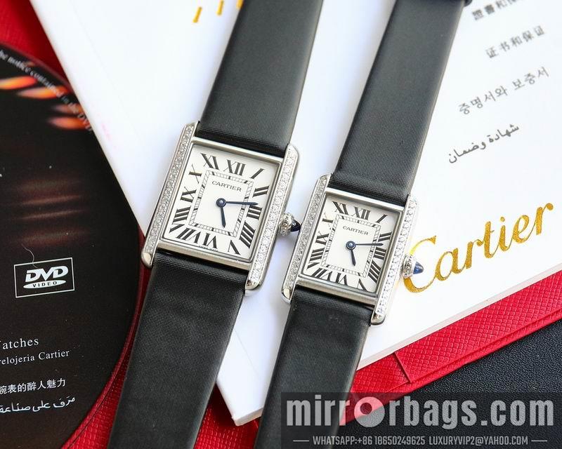 Cartier M33.7X25.5mm S29.5X22mm 022506