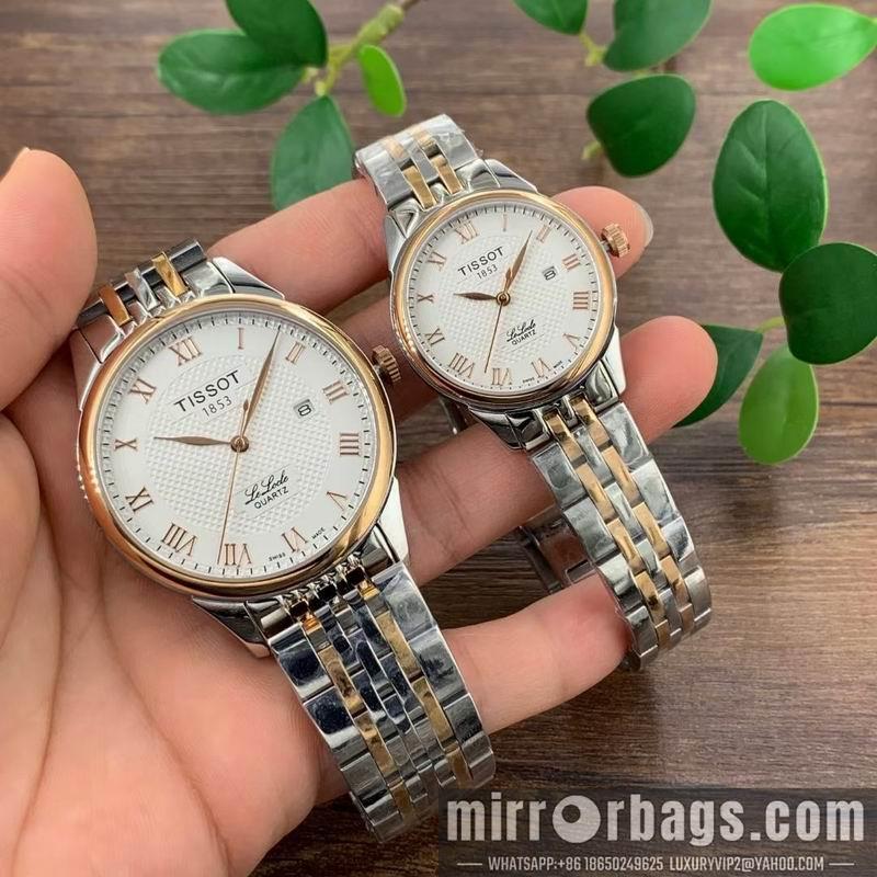 Tissot man 41mm woman 28mm 113006