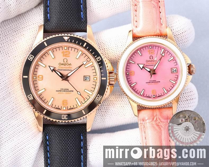 Omega men 41mm women 33mm M138