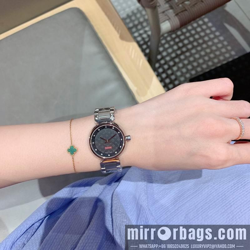 LV X Supreme watch 081658