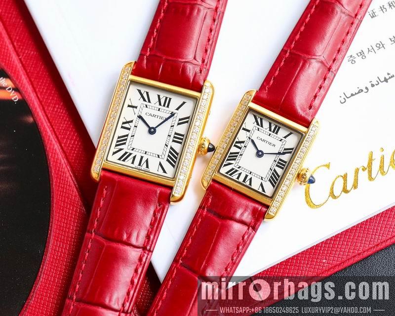Cartier M33.7X25.5mm S29.5X22mm 022506