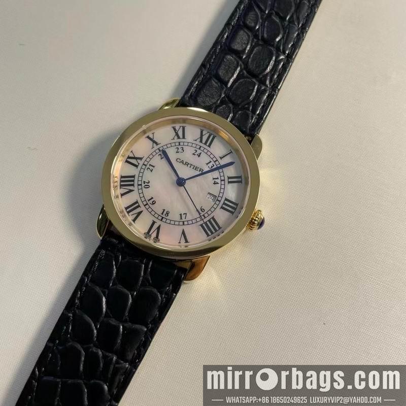 Cartier 36mm 28mm 102317