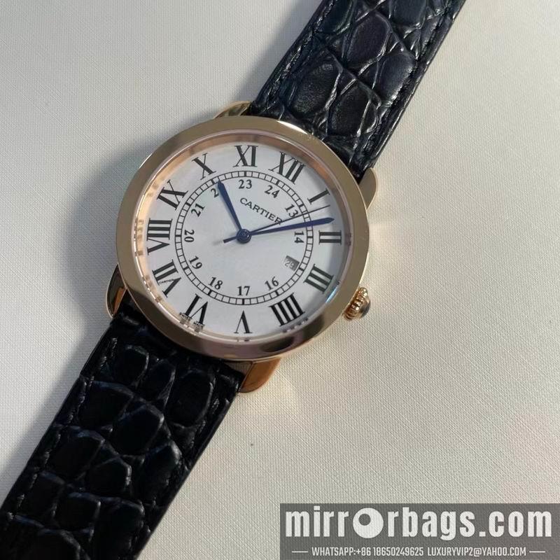 Cartier 36mm 28mm 102317