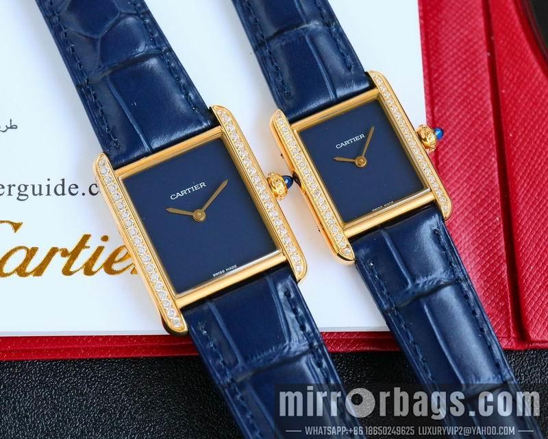 Cartier M33.7X25.5mm S29.5X22mm 123108