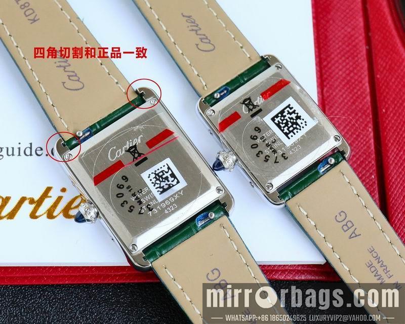 Cartier M33.7X25.5mm S29.5X22mm 123104